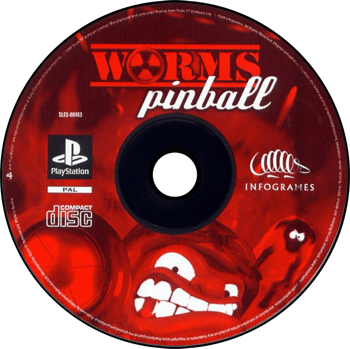 Worms Pinball media 6 for Playstation